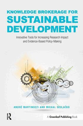 André Martinuzzi, Michal Sedlacko - Knowledge Brokerage for Sustainable Development, Inbunden