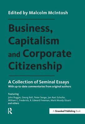 bokomslag Business, Capitalism and Corporate Citizenship