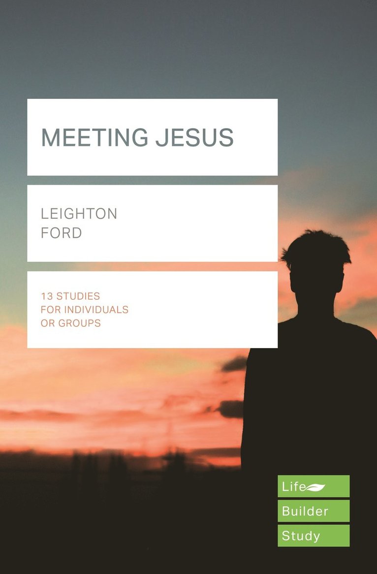 Meeting Jesus (Lifebuilder Study Guides)