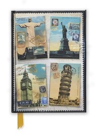 bokomslag Vintage Postcards (Foiled Journal)