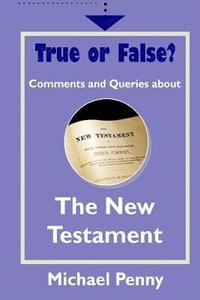 bokomslag True or False? Comments and Queries about The New Testament