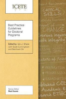 Best Practice Guidelines for Doctoral Programs 1