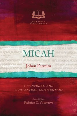 Johan Ferreira - Micah, Häftad