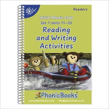 bokomslag Phonic Books Dandelion Readers Reading and Writing Activities Set 1 Units 11-20