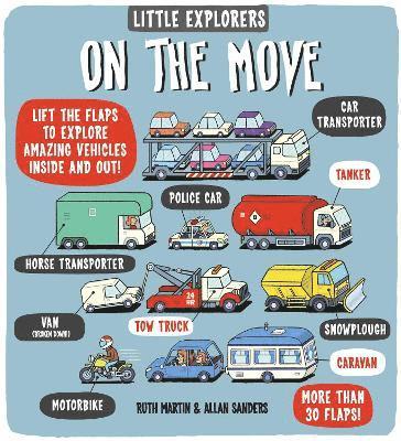 Ruth Martin - Little Explorers: On the Move, Kartonnage
