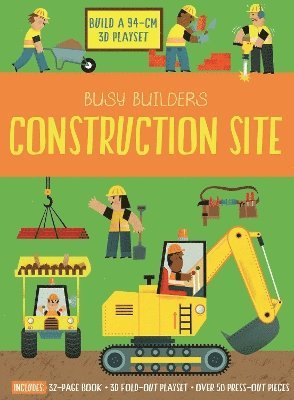 Chris Oxlade - Busy Builders Construction Site, Inbunden