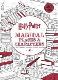 bokomslag Harry Potter Magical Places & Characters Postcard Colouring Book
