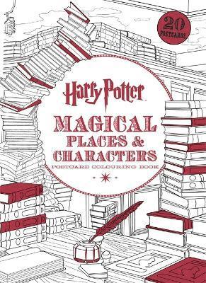 Harry Potter Magical Places & Characters Postcard Colouring Book 1