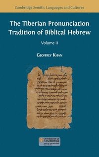 bokomslag Tiberian Pronunciation Tradition of Biblical Hebrew, Volume 2