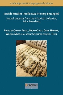 Camilla Adang, Bruno Chiesa, Omar Hamdan - Jewish-Muslim Intellectual History Entangled, Häftad