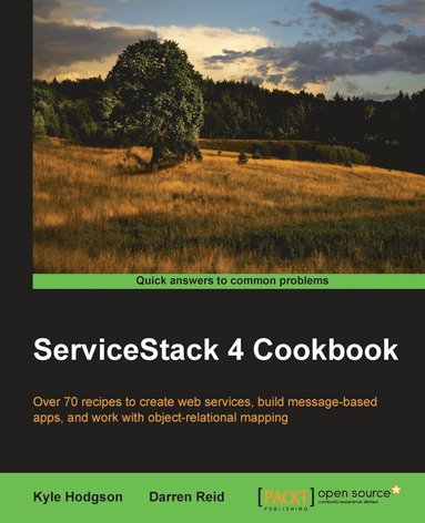 bokomslag ServiceStack 4 Cookbook