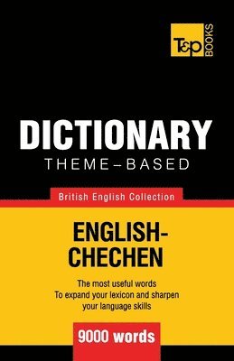Theme-based dictionary British English-Chechen - 9000 words 1