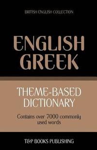 bokomslag Theme-based dictionary British English-Greek - 7000 words