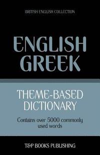 bokomslag Theme-based dictionary British English-Greek - 5000 words