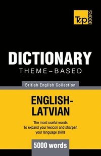 bokomslag Theme-based dictionary British English-Latvian - 5000 words