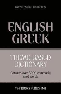 bokomslag Theme-based dictionary British English-Greek - 3000 words