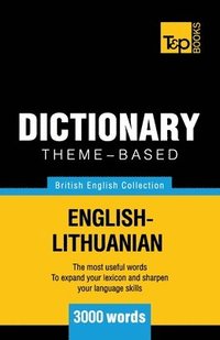 bokomslag Theme-Based Dictionary British English-Lithuanian - 3000 Words