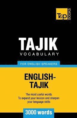 Andrey Taranov - Tajik vocabulary for English speakers - 3000 words, Häftad