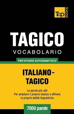 bokomslag Vocabolario Italiano-Tagico per studio autodidattico - 7000 parole