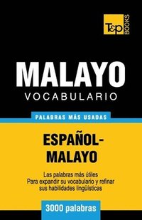 bokomslag Vocabulario espaol-malayo - 3000 palabras ms usadas