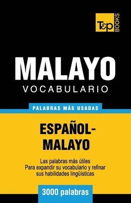 Vocabulario español-malayo - 3000 palabras más usadas