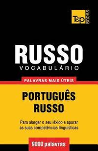bokomslag Vocabulrio Portugus-Russo - 9000 palavras mais teis