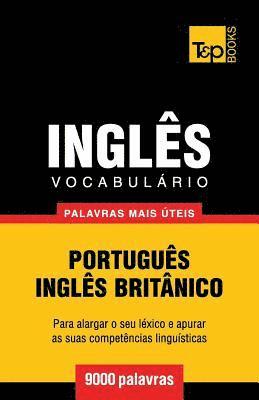 Vocabulário Português-Inglês britânico - 9000 palavras mais úteis 1