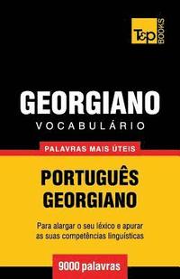bokomslag Vocabulrio Portugus-Georgiano - 9000 palavras mais teis