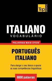 bokomslag Vocabulrio Portugus-Italiano - 9000 palavras mais teis