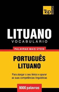 bokomslag Vocabulrio Portugus-Lituano - 9000 palavras mais teis