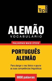 bokomslag Vocabulrio Portugus-Alemo - 9000 palavras mais teis