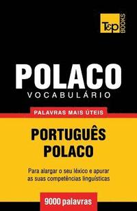 bokomslag Vocabulrio Portugus-Polaco - 9000 palavras mais teis
