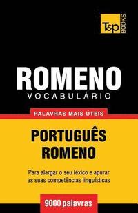 bokomslag Vocabulrio Portugus-Romeno - 9000 palavras mais teis