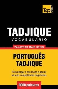 bokomslag Vocabulário Português-Tadjique - 9000 palavras mais úteis