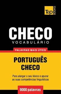 bokomslag Vocabulrio Portugus-Checo - 9000 palavras mais teis