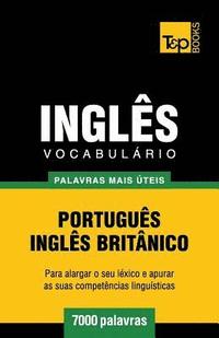 bokomslag Vocabulrio Portugus-Ingls britnico - 7000 palavras mais teis