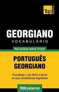 bokomslag Vocabulrio Portugus-Georgiano - 7000 palavras mais teis