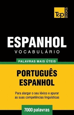 bokomslag Vocabulário Português-Espanhol - 7000 palavras mais úteis
