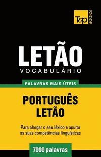 bokomslag Vocabulrio Portugus-Leto - 7000 palavras mais teis