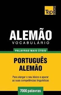 bokomslag Vocabulrio Portugus-Alemo - 7000 palavras mais teis