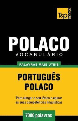 bokomslag Vocabulário Português-Polaco - 7000 palavras mais úteis