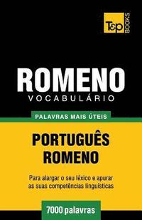bokomslag Vocabulrio Portugus-Romeno - 7000 palavras mais teis