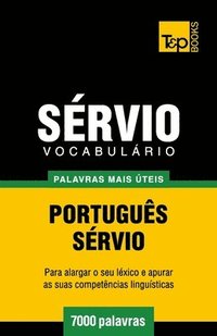 bokomslag Vocabulrio Portugus-Srvio - 7000 palavras mais teis