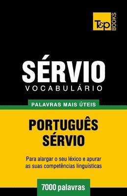 bokomslag Vocabulário Português-Sérvio - 7000 palavras mais úteis