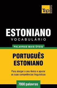 bokomslag Vocabulrio Portugus-Estoniano - 7000 palavras mais teis