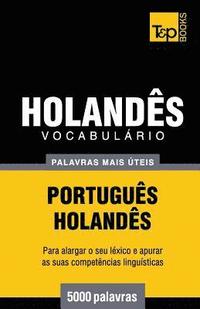 bokomslag Vocabulrio Portugus-Holands - 5000 palavras mais teis