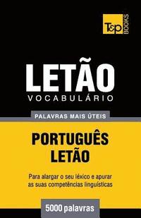 bokomslag Vocabulrio Portugus-Leto - 5000 palavras mais teis