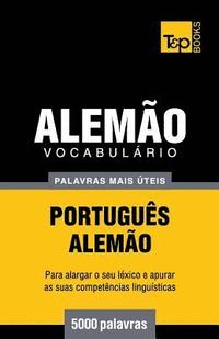 bokomslag Vocabulrio Portugus-Alemo - 5000 palavras mais teis