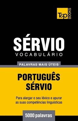 bokomslag Vocabulário Português-Sérvio - 5000 palavras mais úteis