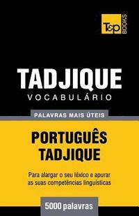 bokomslag Vocabulrio Portugus-Tadjique - 5000 palavras mais teis